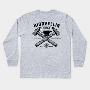 Nidavellir Forge Kids Long Sleeve T-Shirt